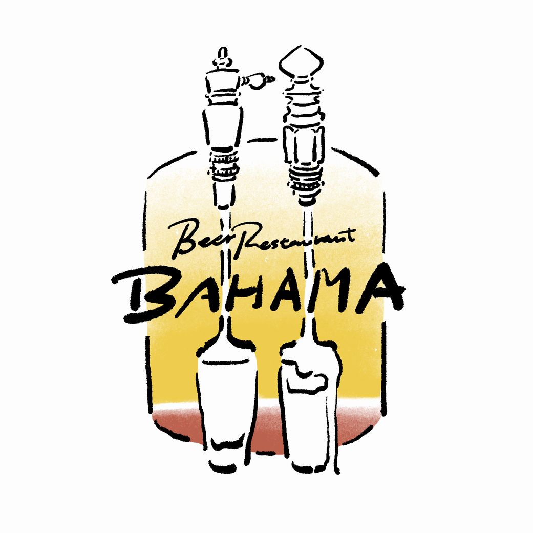 市川 BAHAMA 公式ロゴ